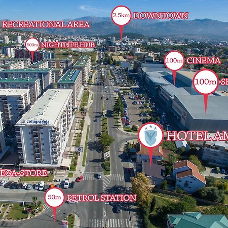 Hotel Ambiente Podgorica Kültér fotó